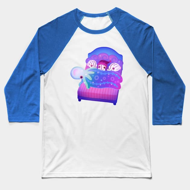 Blanket octopus Baseball T-Shirt by pikaole